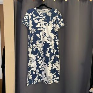 Lands End floral dress size L
